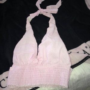 LF scrunch top like new!
